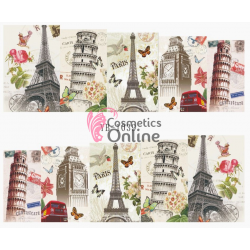 Stickere Mollylac cu apa pentru unghii Cod YB-1039 - 64933 Paris